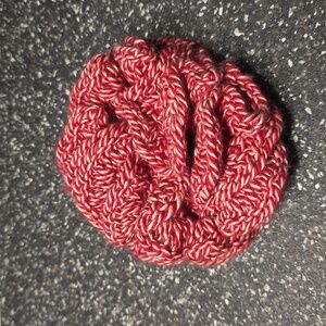 crochet hair scrunchie.